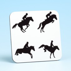 5219 Coaster-HORSE SILHOUETTES